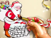 Santa Christmas Coloring