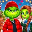 The Grinch Couple Holiday Dress Up