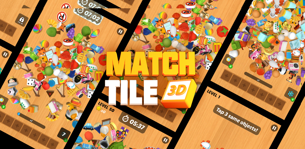 Match Tile 3D Puzzle Game